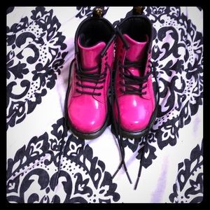 Neon Pink Dr.Martens